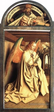  jan art - Le retable de Gand Prophète Zacharias Ange de l’Annonciation Renaissance Jan van Eyck